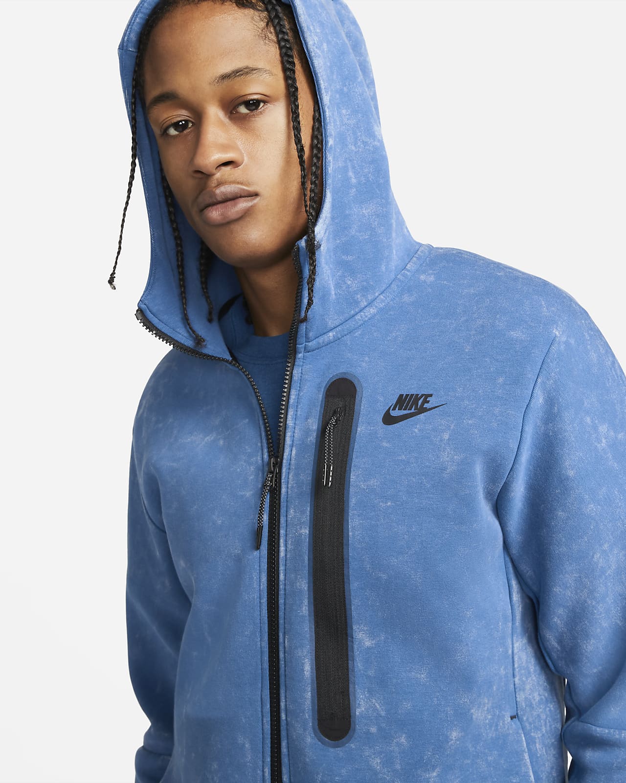 Nike Sportswear Tech Fleece Hoodie Blue | mail.napmexico.com.mx