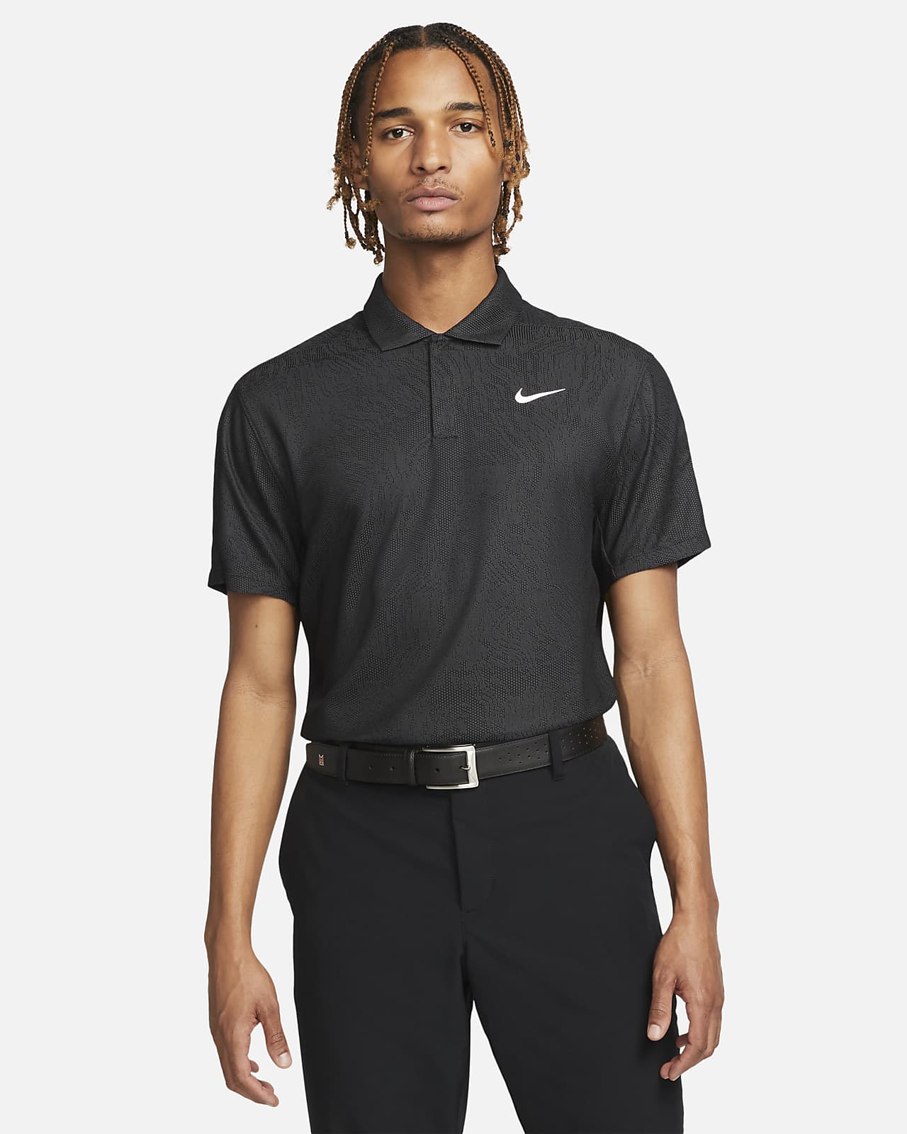 nike dri fit tiger woods polo