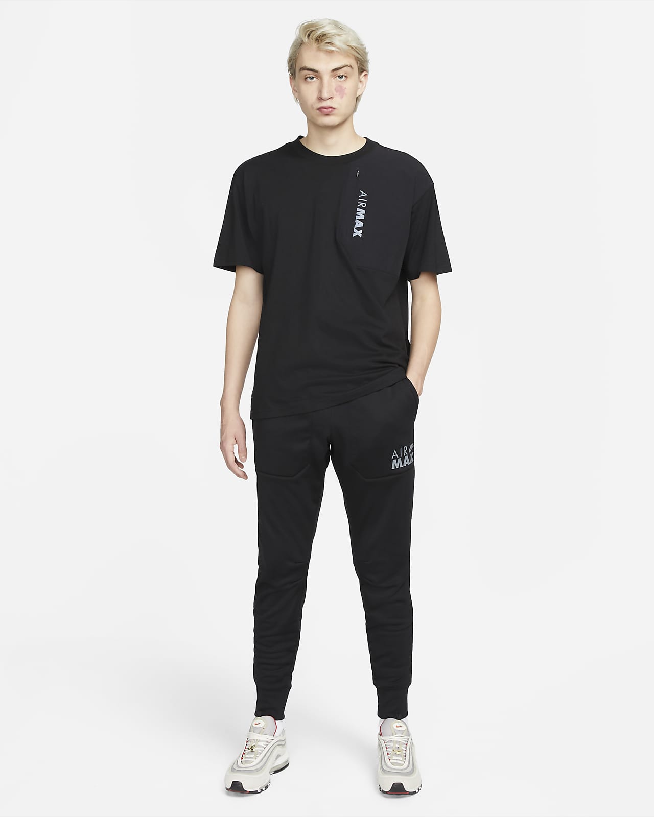 Nike Sportswear Air Max Joggingbroek van fleece voor heren. Nike NL