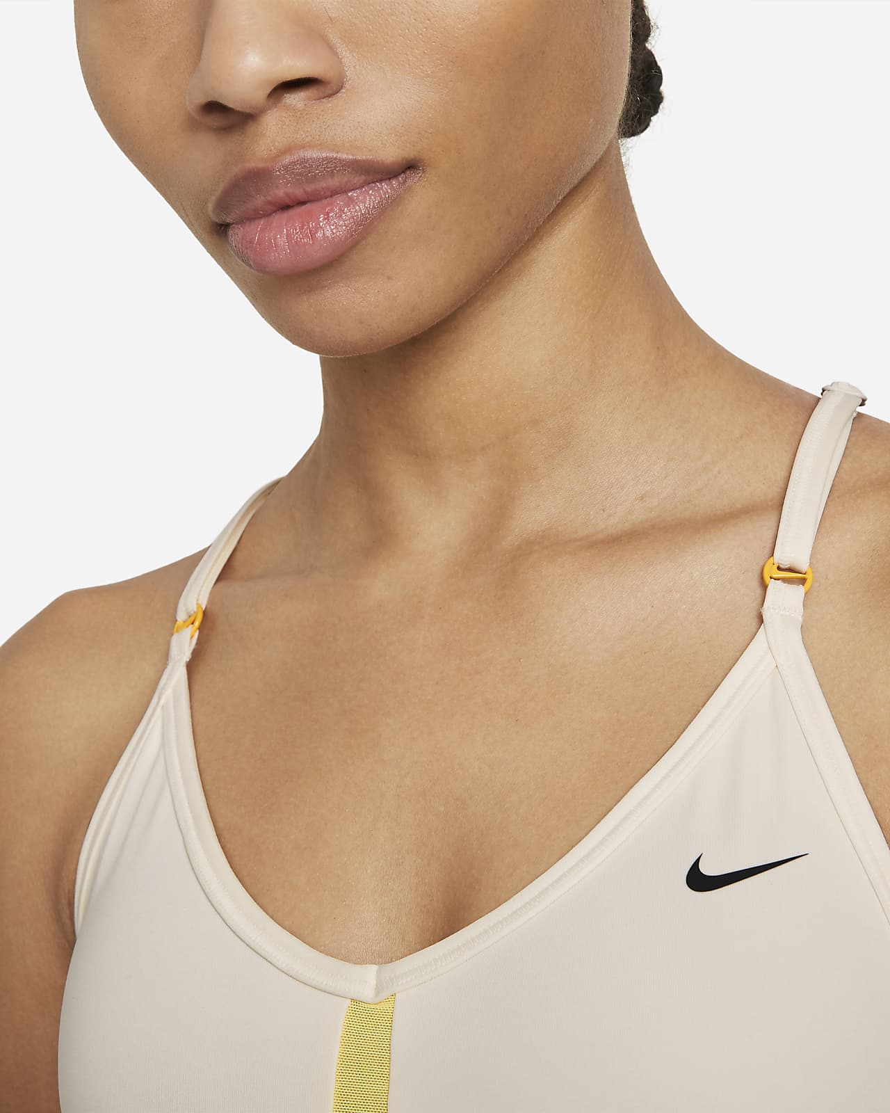 Nike Dri-FIT Indy Women's Light-Support Padded V-Neck Sports Bra. Nike AU