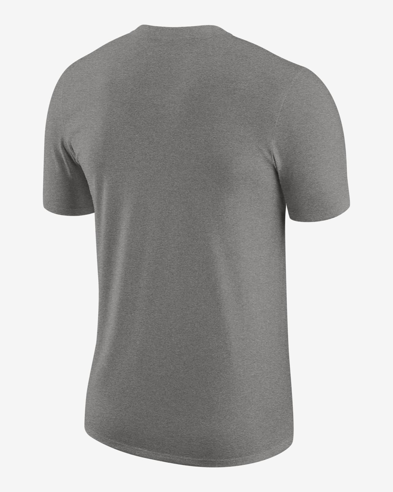 Mens Adidas Orlando Magic Performance Shirt Large Gray Long Sleeve  NBAfusion