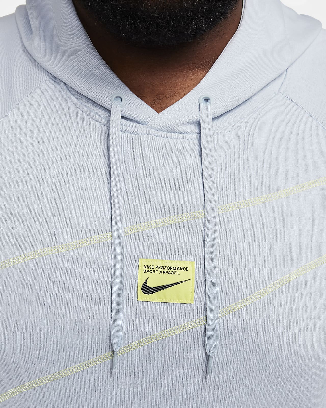 Hoodie. Nike Men\'s Fleece Pullover Dri-FIT Fitness