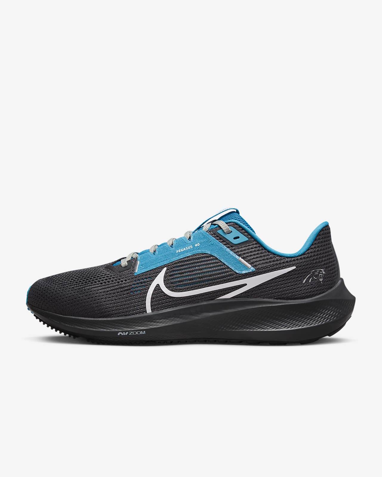 Nike Pegasus 40 (NFL Carolina Panthers) Men's Road Running Shoes