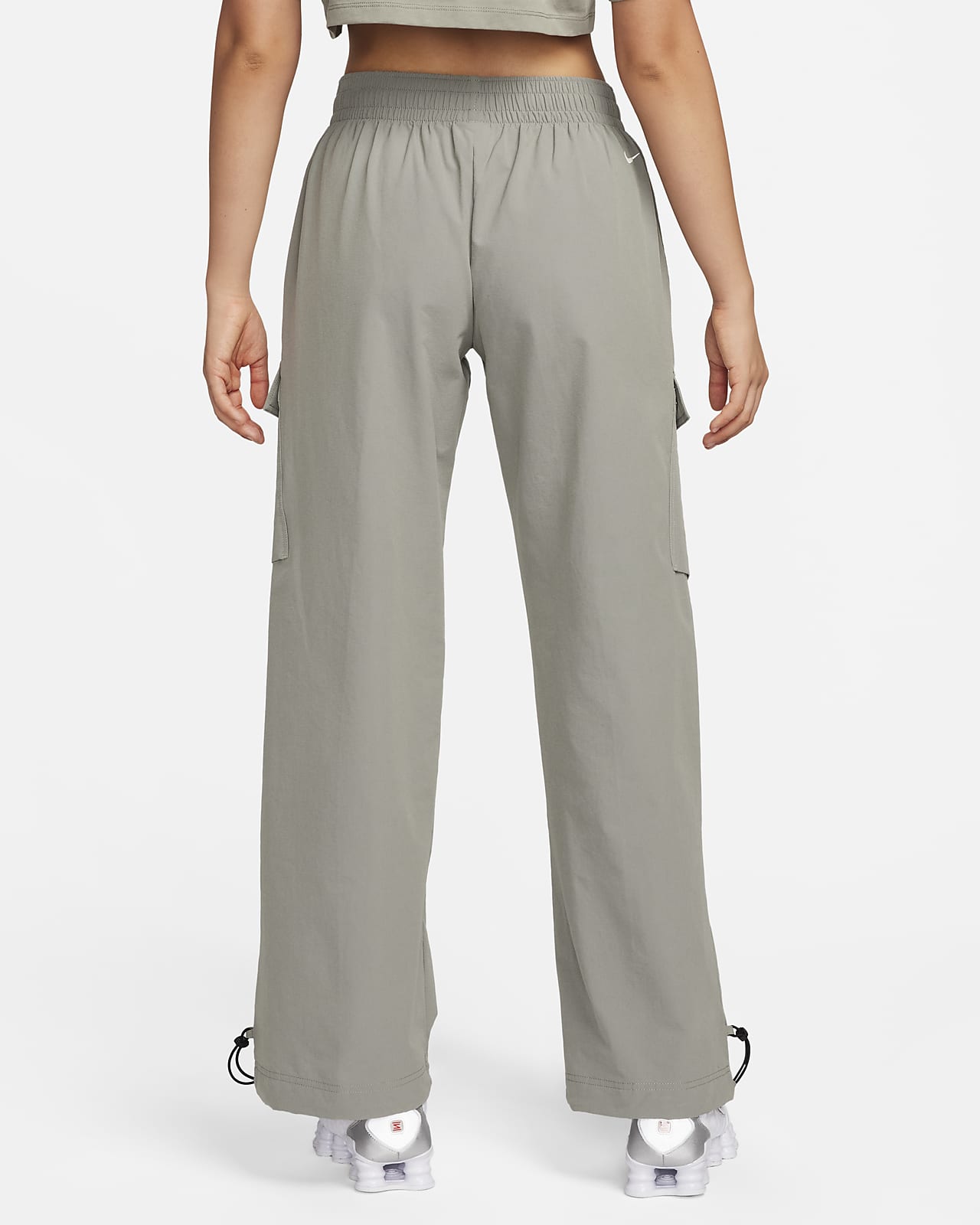 Nike Women's Sportswear Woven Cargo Pants In Grey