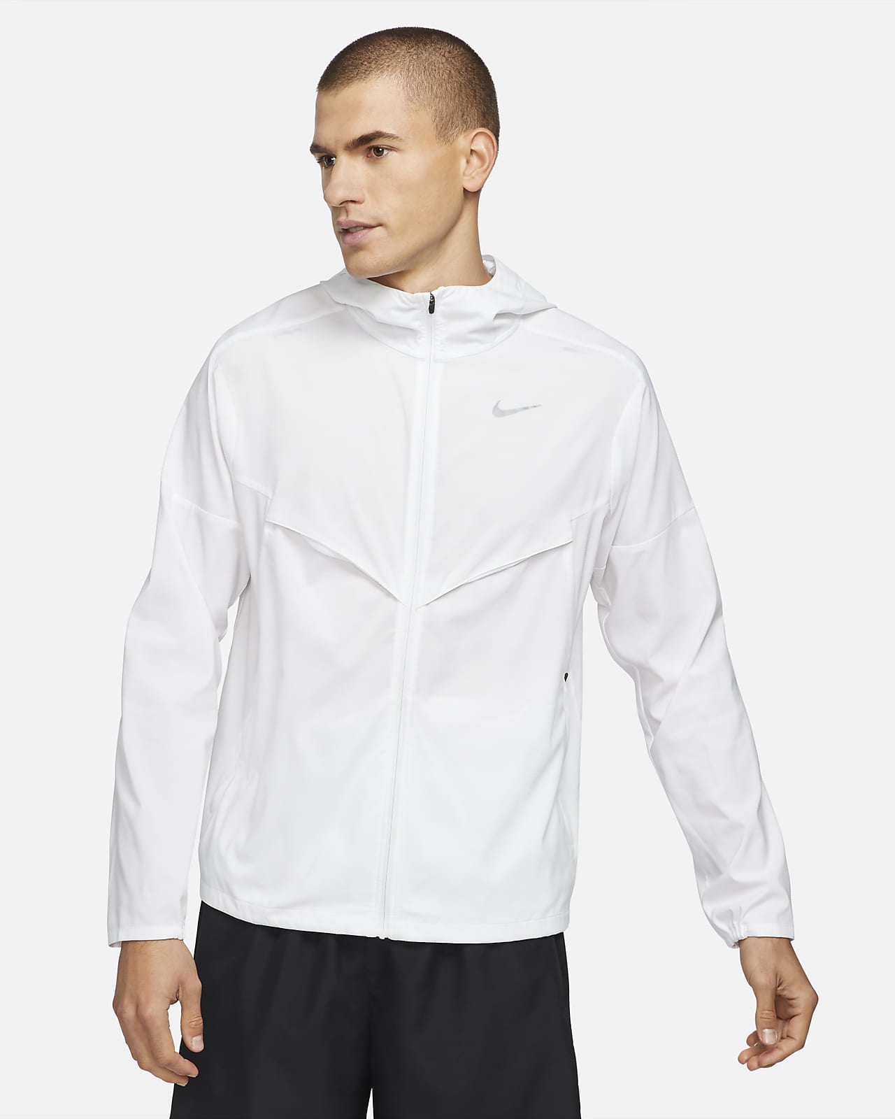 white nike jacket