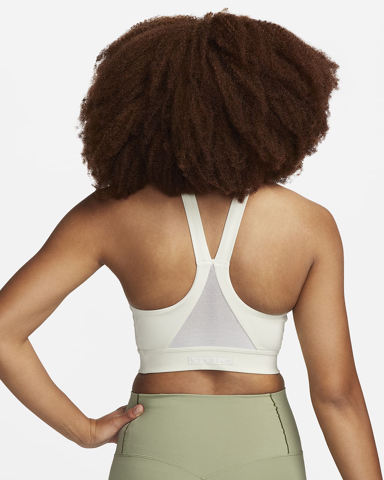 Nike Yoga Dri-FIT Swoosh Women's Medium-Support Non-Padded Strappy