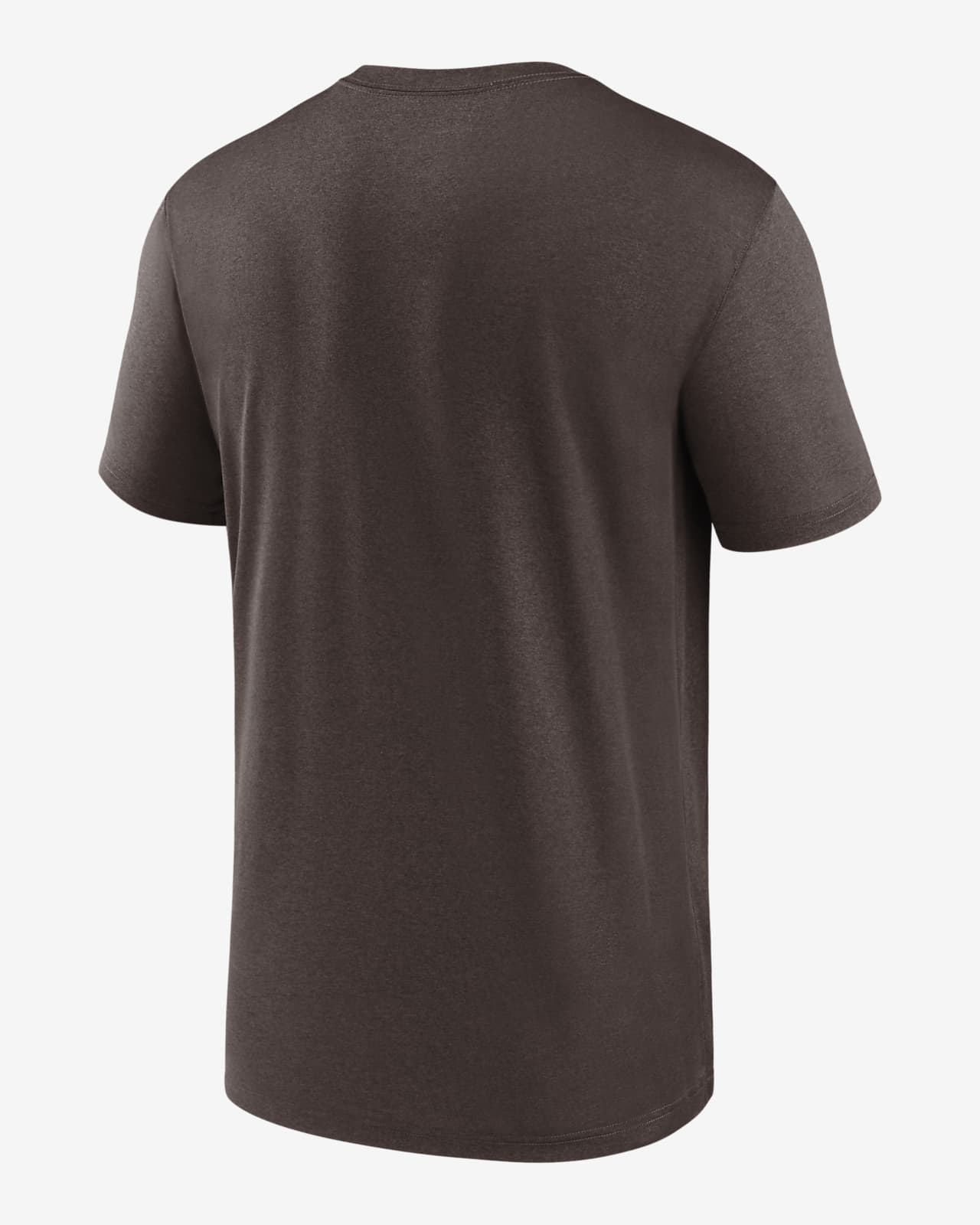 Nike Men's San Diego Padres Legend Icon T-Shirt - Brown - M (Medium)
