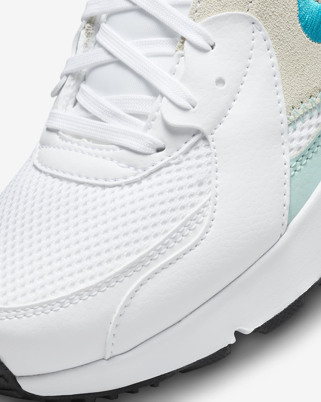 Nike - Zapatillas Air Max Exceed para mujer, negro/blanco/gris