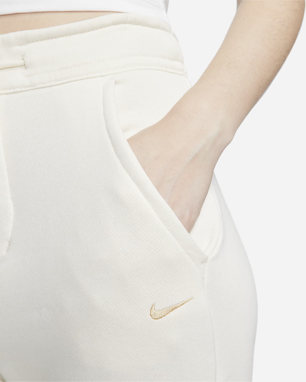 Nike Sportswear Modern Pantalón de talle alto tejido French terry - Mujer. Nike ES