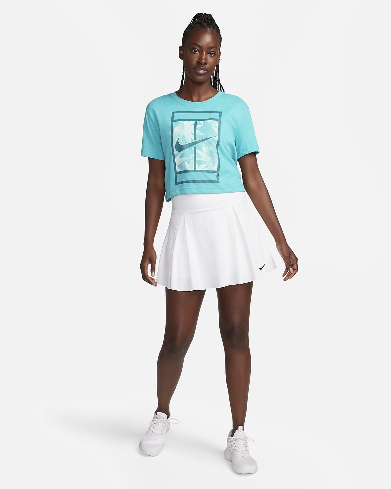 T-SHIRT CROPPED FEMME NIKE SPORTSWEAR ESSENTIAL - T-shirt - Tennis Achat