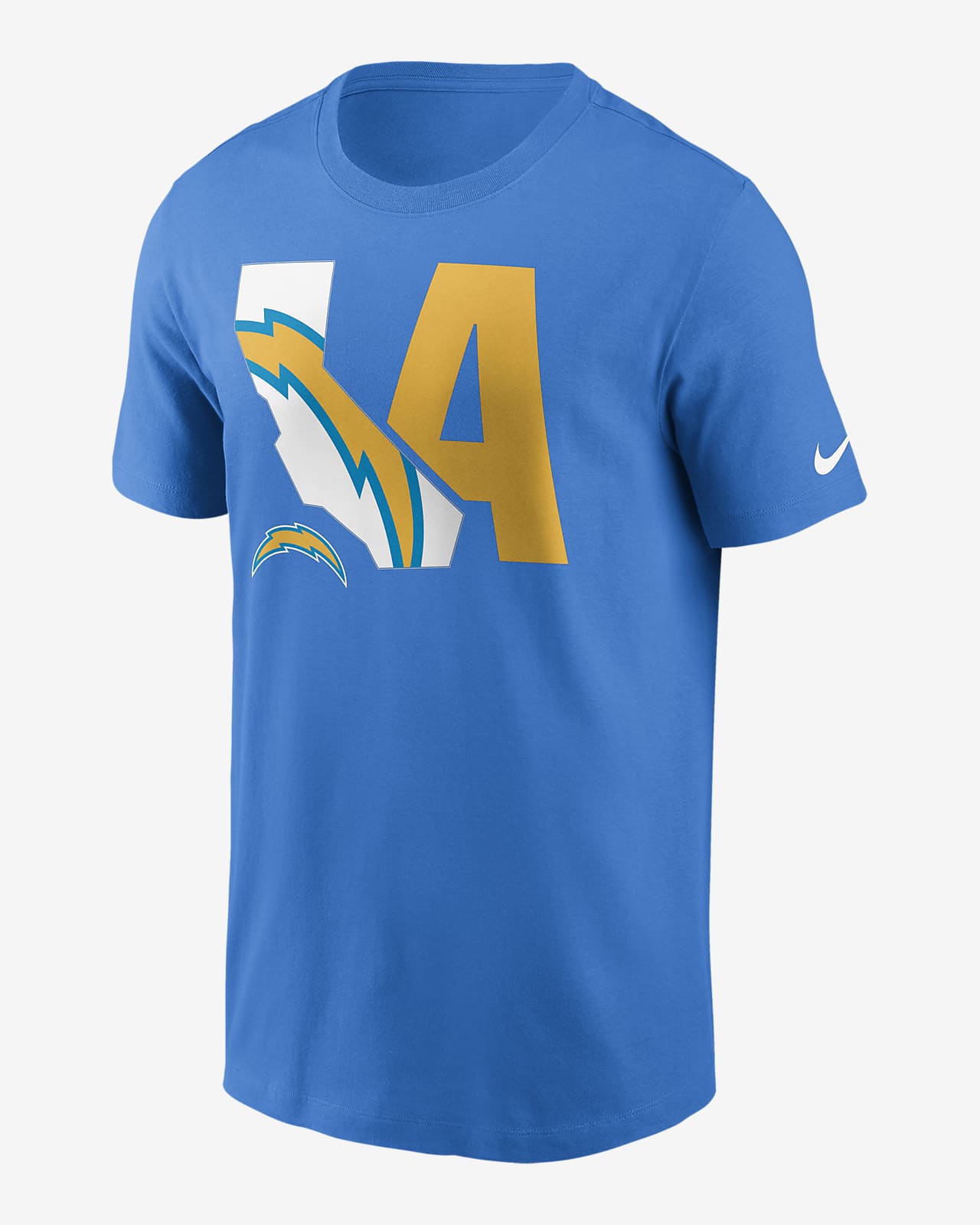 Nike Local Essential (NFL Los Angeles Chargers) Men's T-Shirt. 