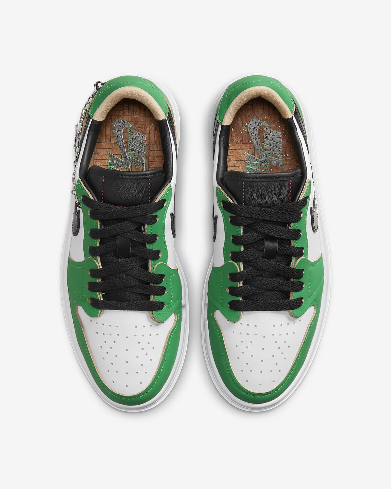 air jordan 1 low dark green