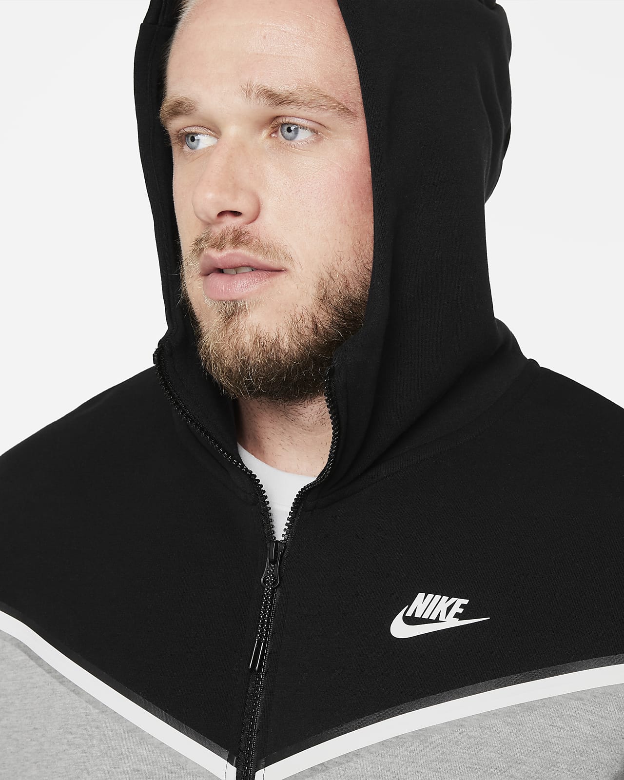 Nike Sportswear Tech Fleece Men's FullZip Hoodie. Nike IE