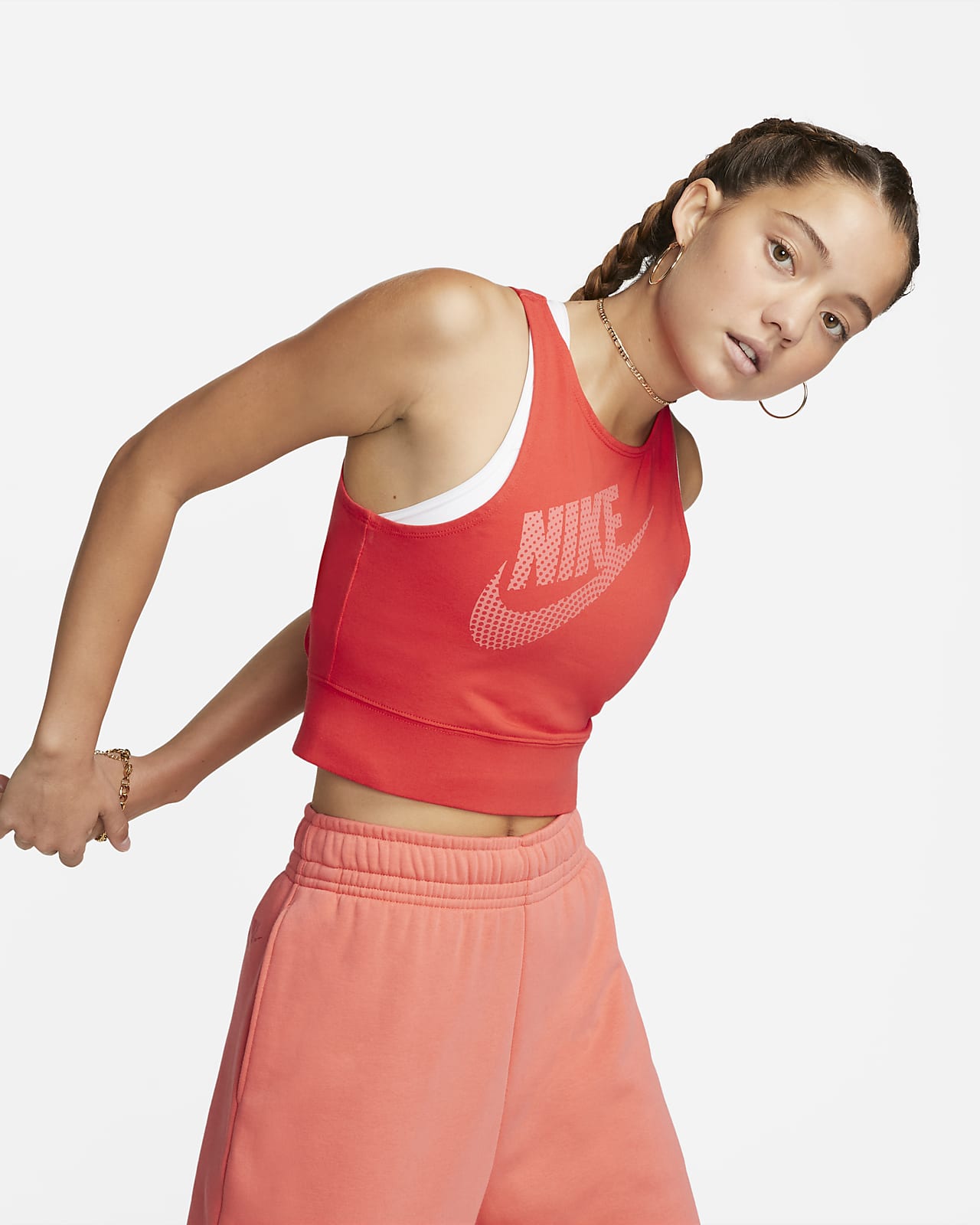 Nike Sportswear verkürztes Tanz-Tanktop für Damen