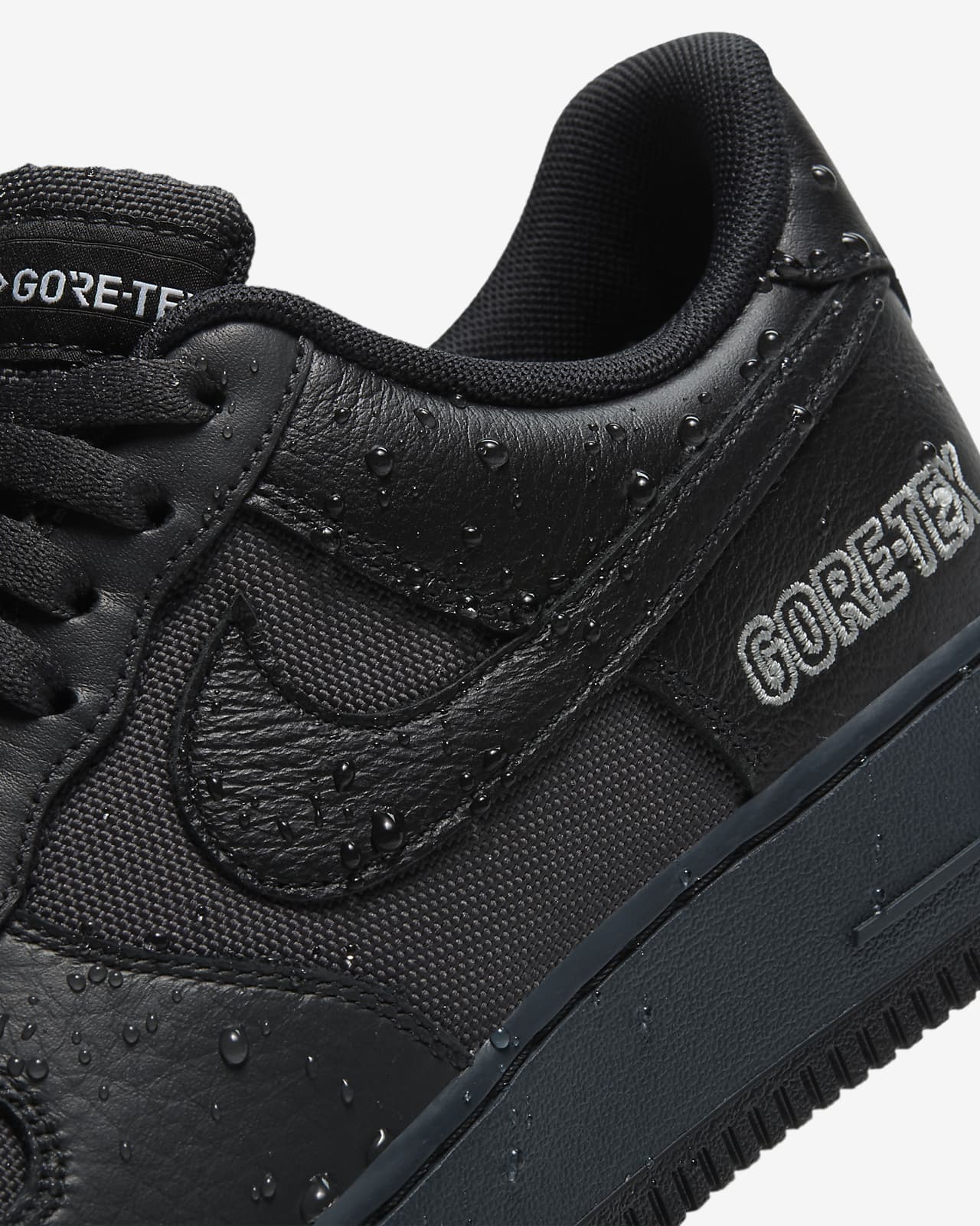 nike air force ones black