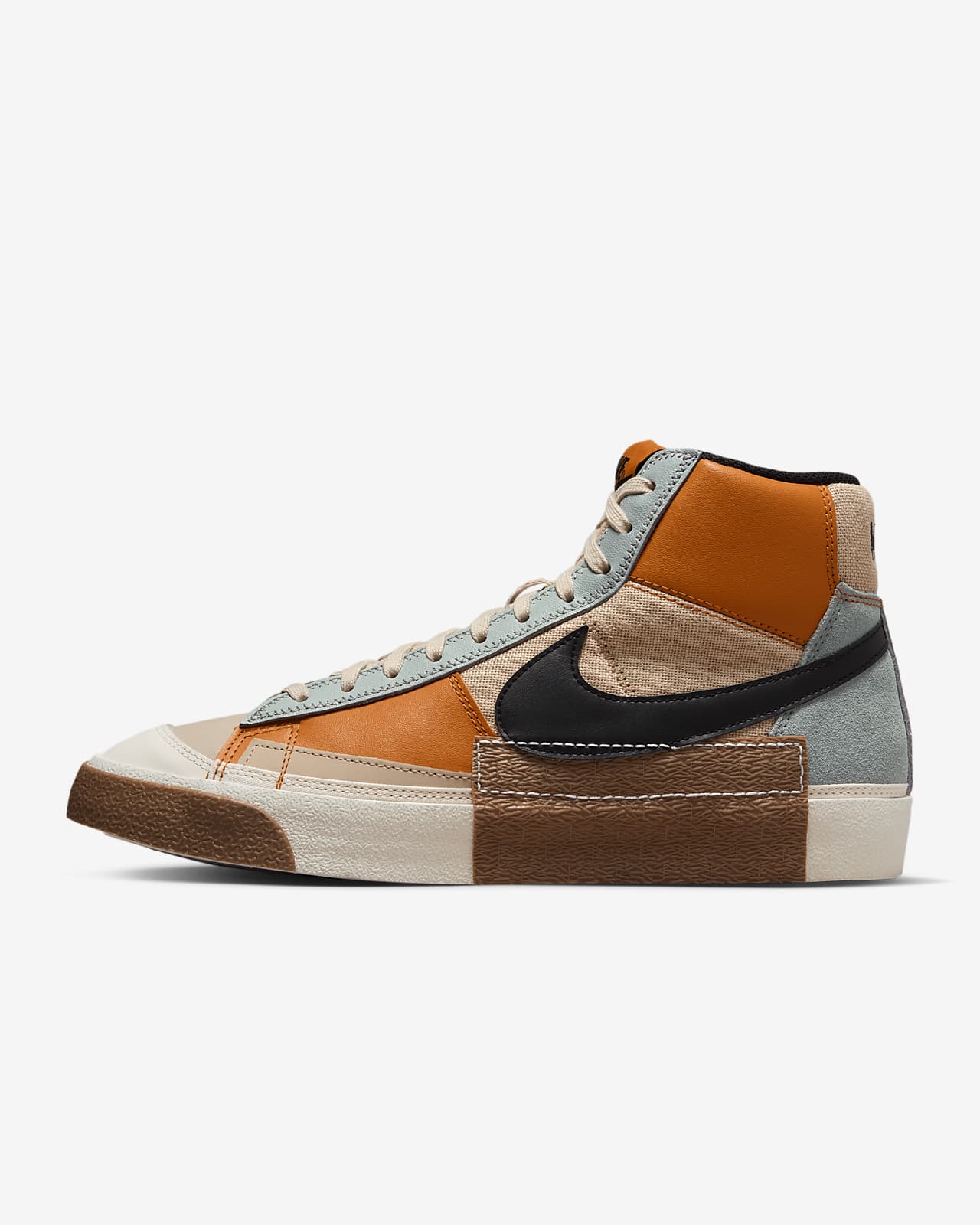 Nike blazer high hombre on sale marron