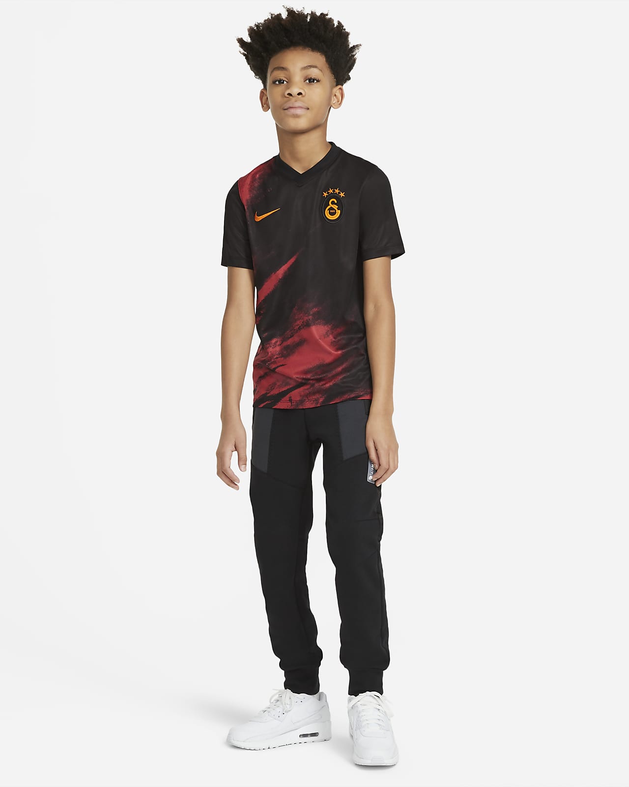 Galatasaray 2020/2021 Away Older Kids' Football Shirt. Nike SA