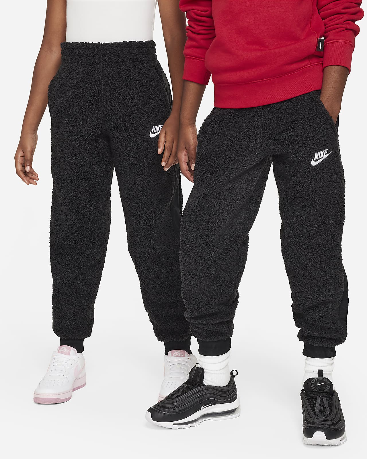 Zateplené kalhoty Nike Sportswear Club Fleece pro větší děti