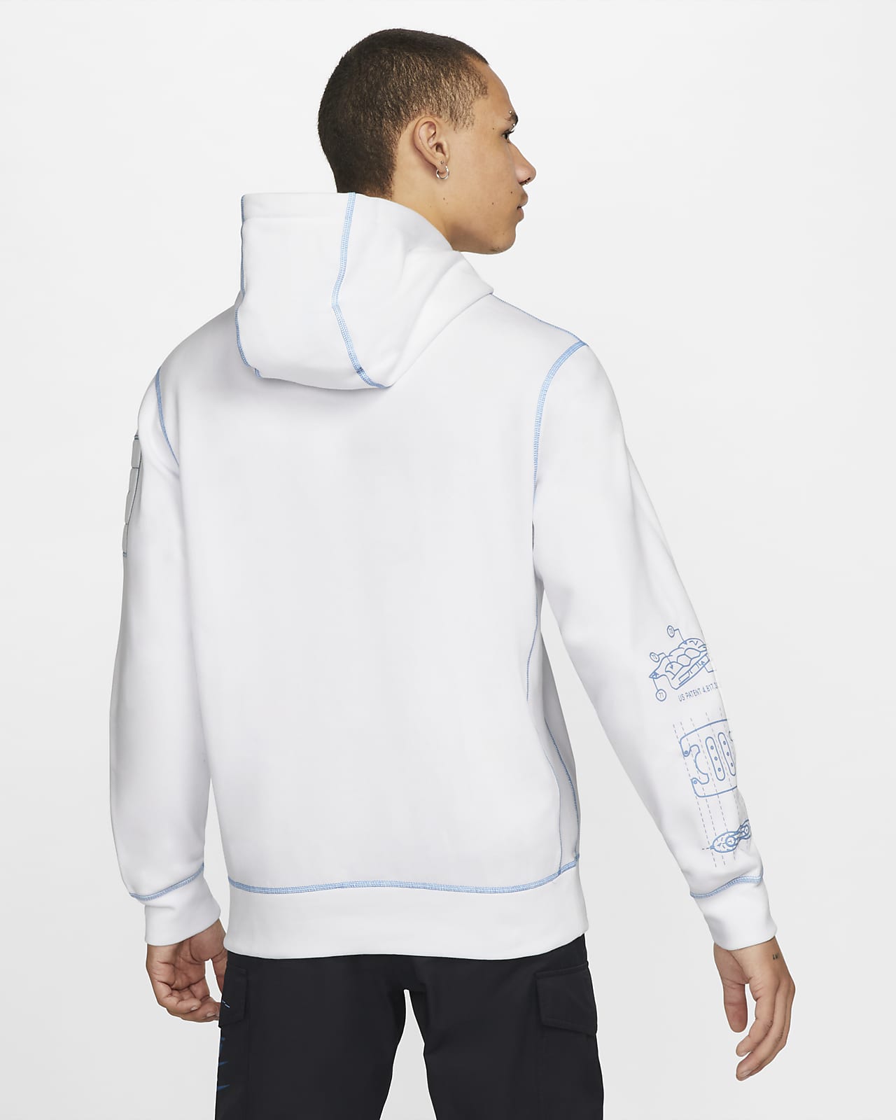 Sudadera con gorro sin cierre de tejido Fleece para hombre Nike Sportswear  Club. Nike.com