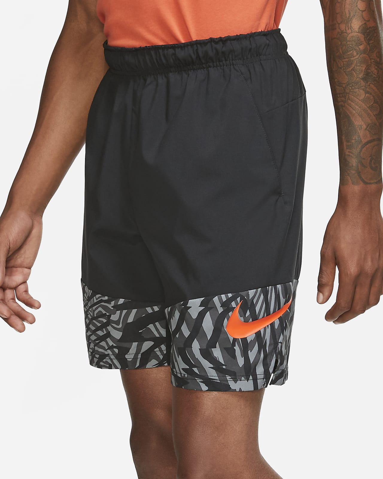 nike flex black shorts