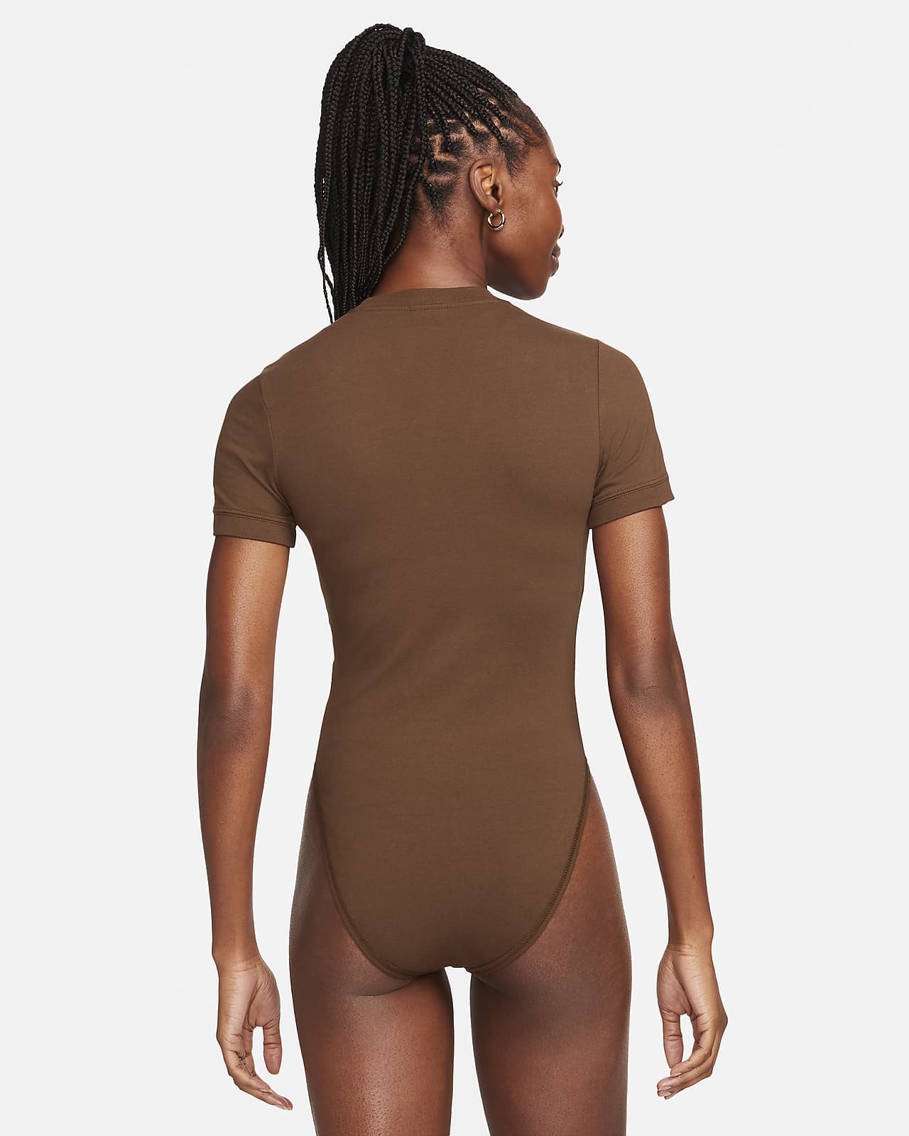 Standard Brown Lifestyle Bodysuits. Nike LU