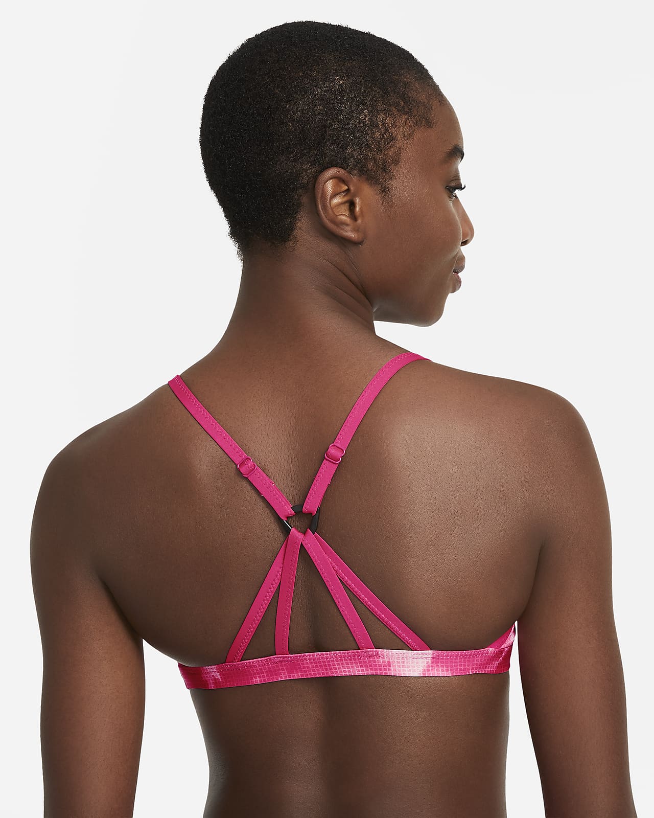 Prenda superior de bikini con espalda cruzada para mujer Nike.com
