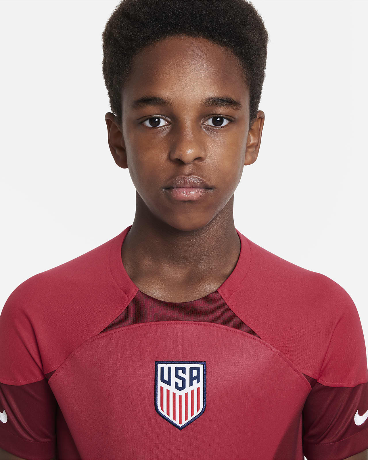 Nike U.S. 2022/23 Stadium Goalkeeper Men's Dri-Fit Soccer Jersey Red