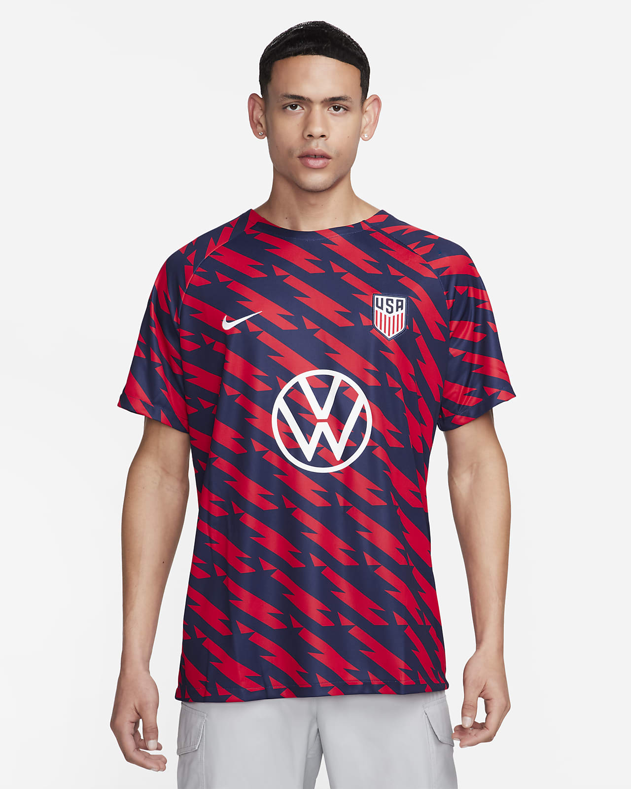 Playera de f tbol Nike Dri FIT para hombre U.S. Academy Pro. Nike