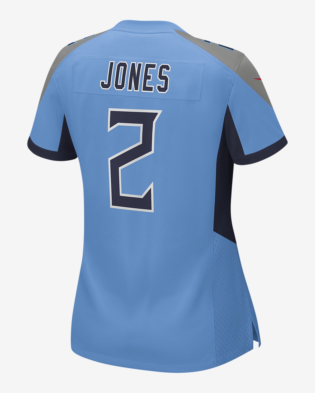 NFL Tennessee Titans (Julio Jones) Women's Game Football Jersey.