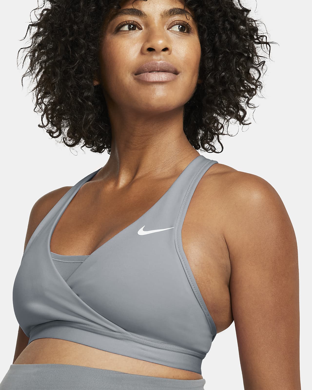 Nike Dri-FIT (M) Swoosh Women's Padded Sports Bra (Maternity). Nike.com