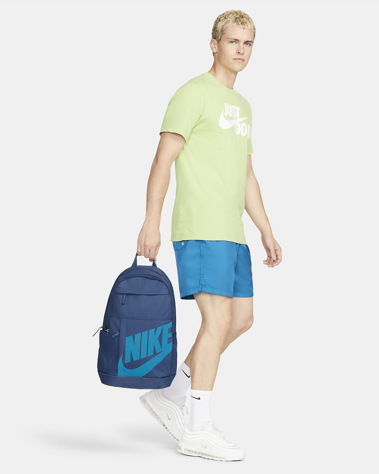 Nike Sportswear ELEMENTAL BACKPACK UNISEX - Juego de mochilas escolares -  guava ice/bright crimson/albaricoque 