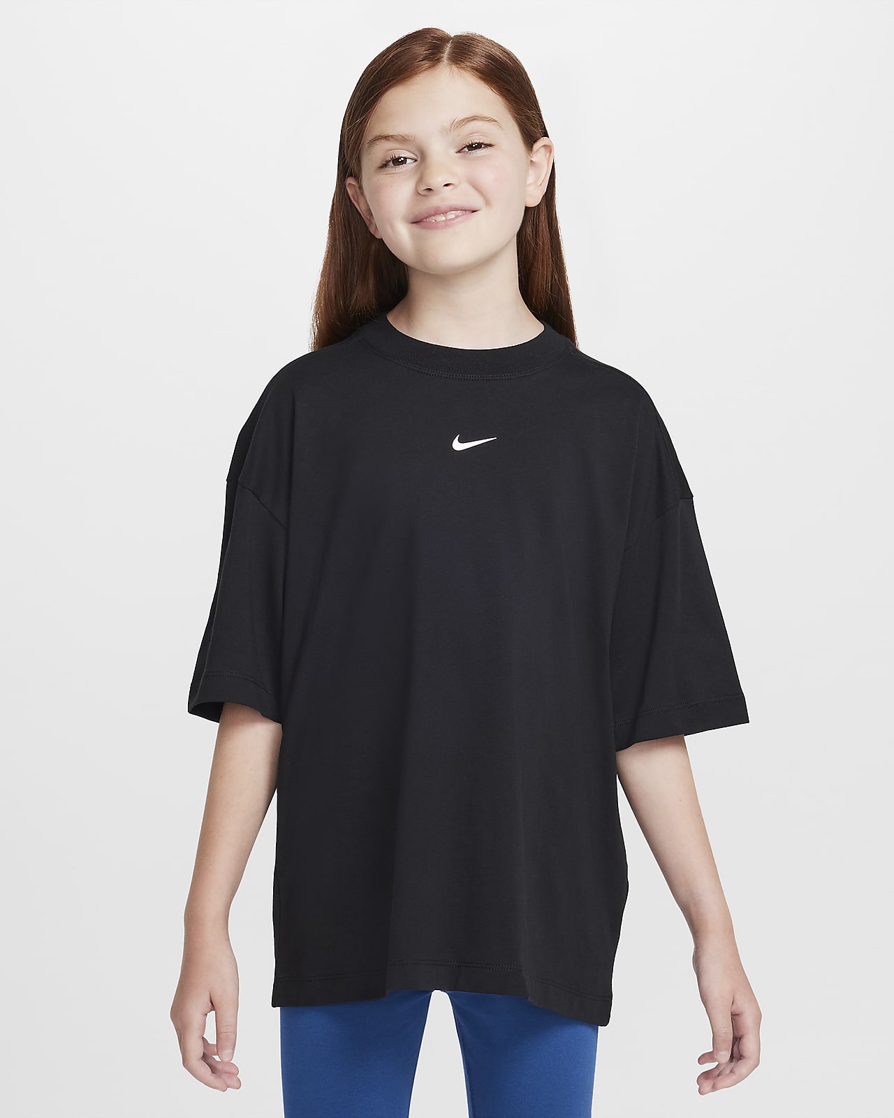 Nike Sportswear Big Kids' (Girls') Oversized T-Shirt