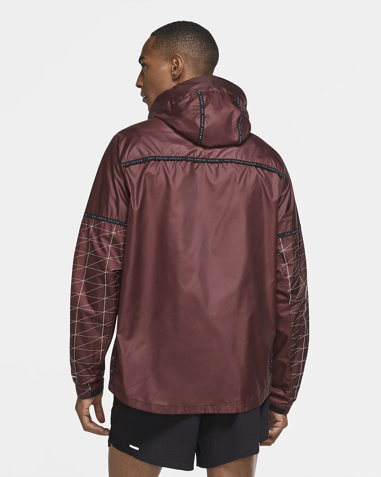 nike running bomber jacket