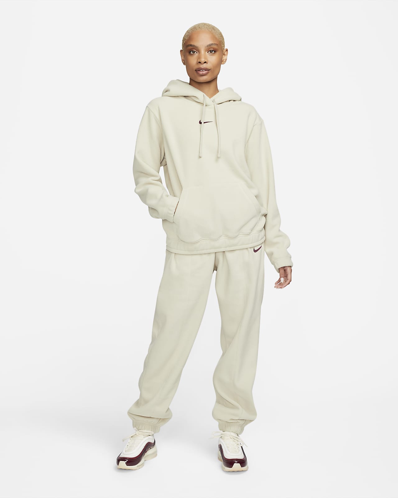Oversized Pullover Hoodie. Nike LU