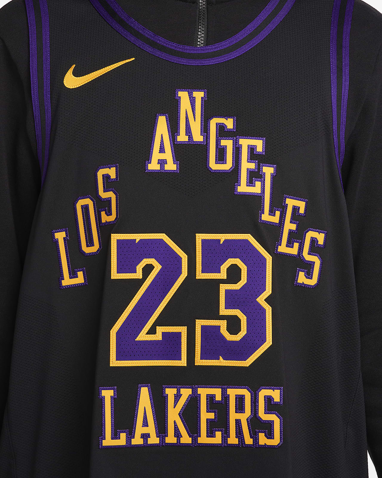 Maillot NBA Los Angeles Lakers Icon authentic signé LeBron James