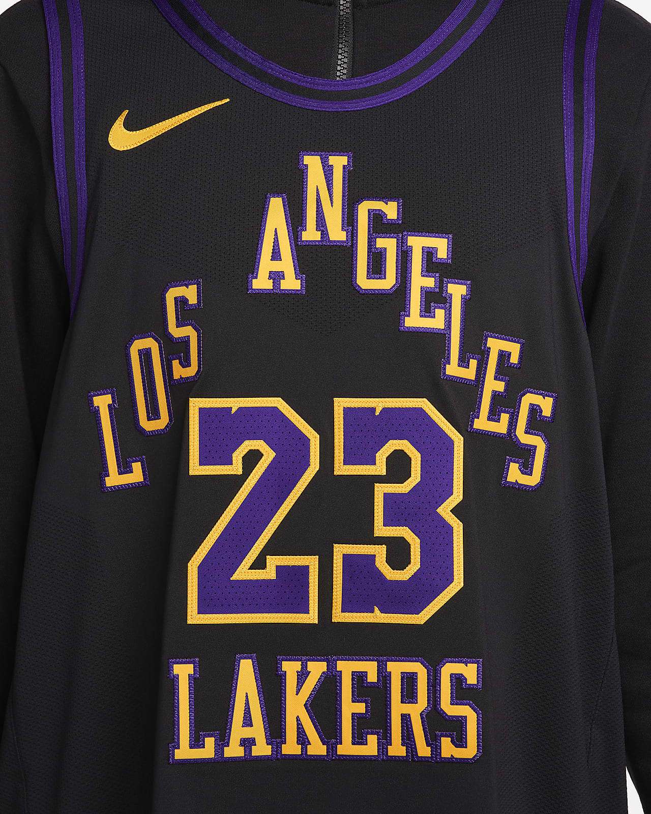 Lebron James Los Angeles Lakers 2023 24 City Edition Men s Nike Dri FIT ADV NBA Authentic Jersey