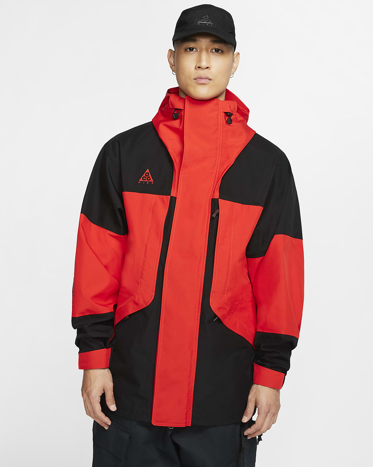 Nike acg 2 in 1 best sale jacket white