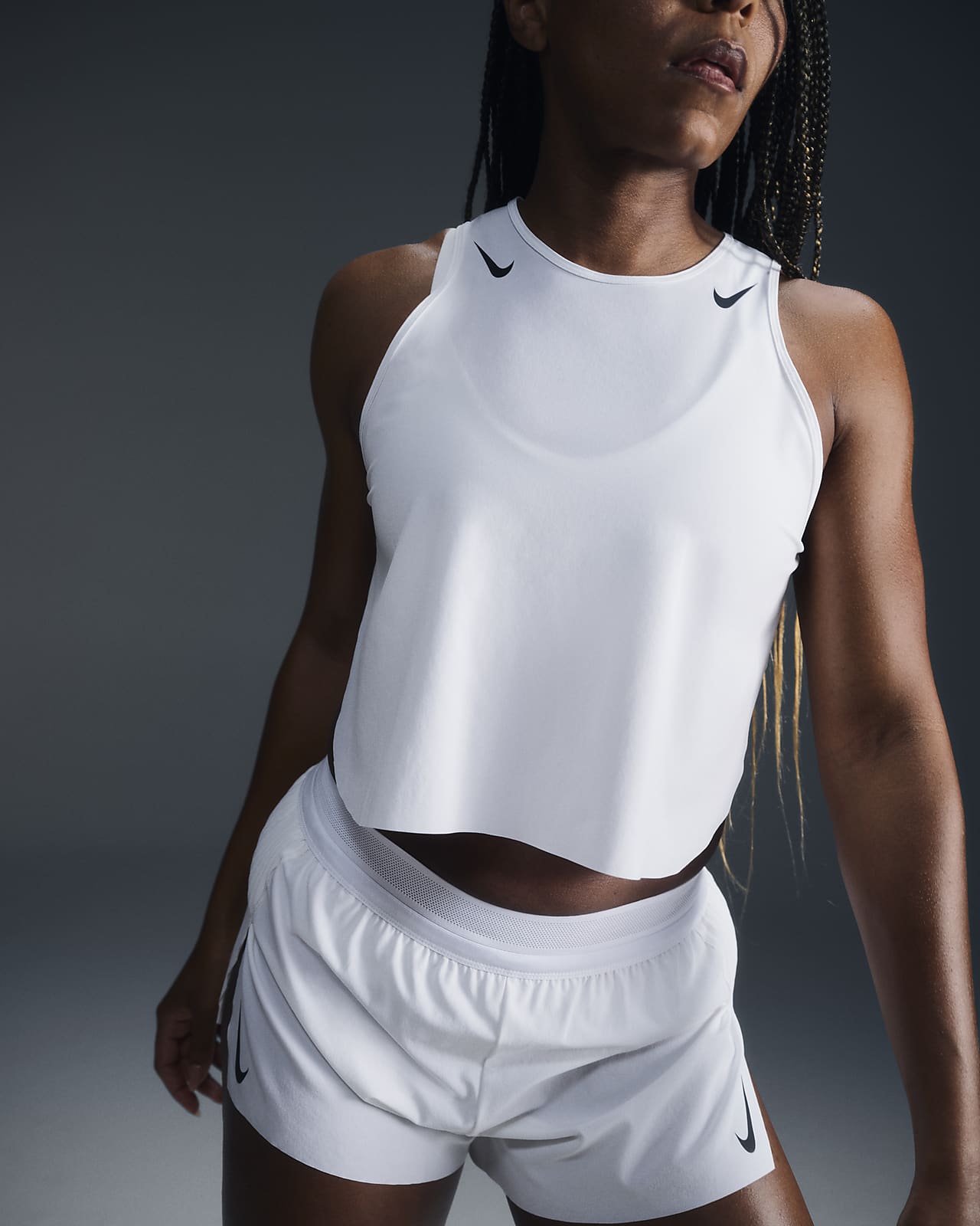 Nike AeroSwift Women's Dri-FIT ADV Cropped Running Tank Top