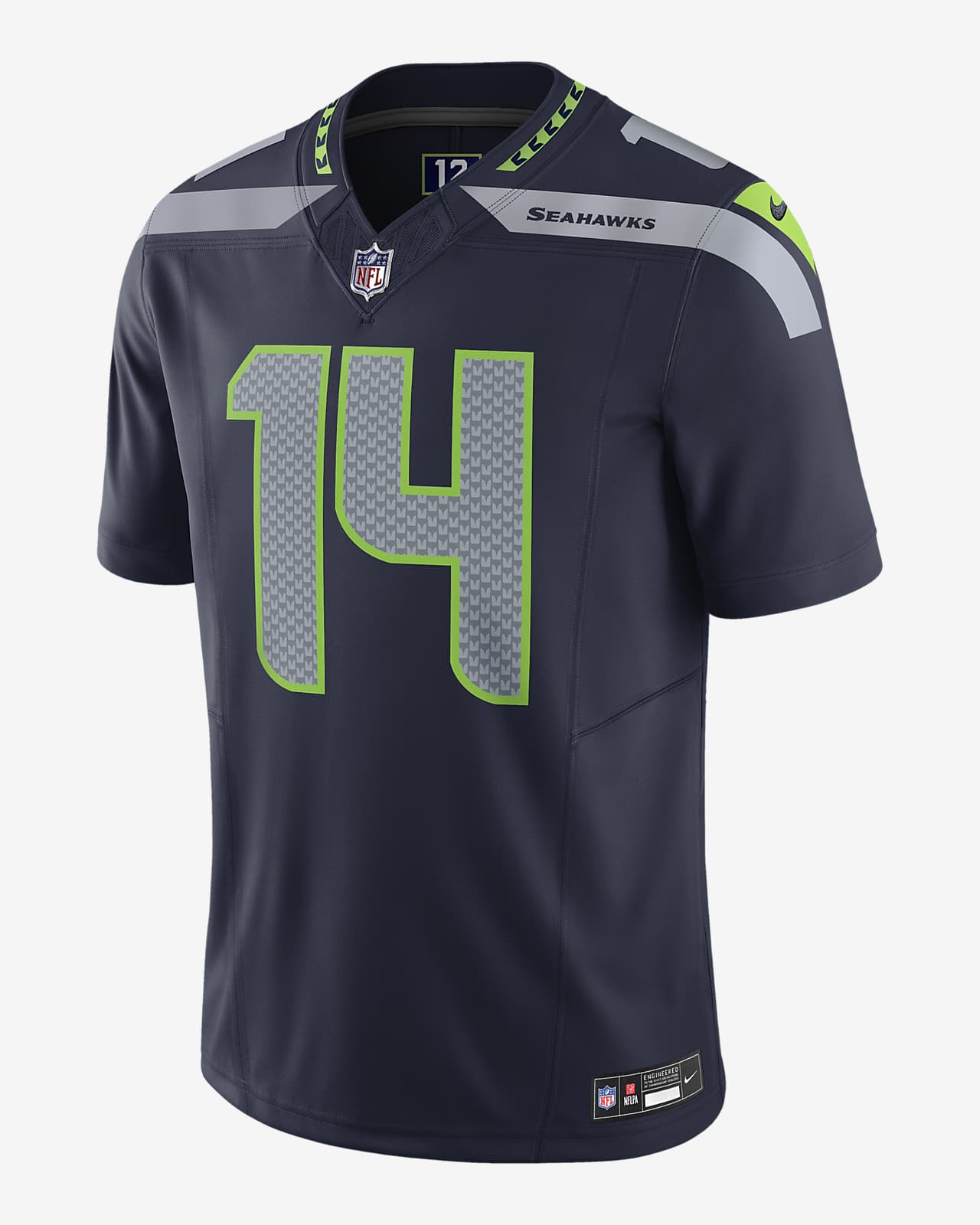 Jersey de fútbol americano Nike Dri-FIT de la NFL Limited para hombre DK Metcalf Seattle Seahawks