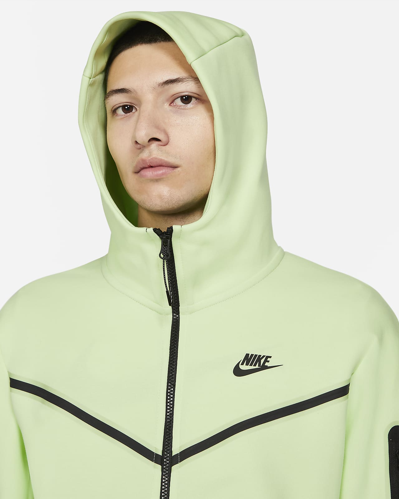 mens lime green nike hoodie
