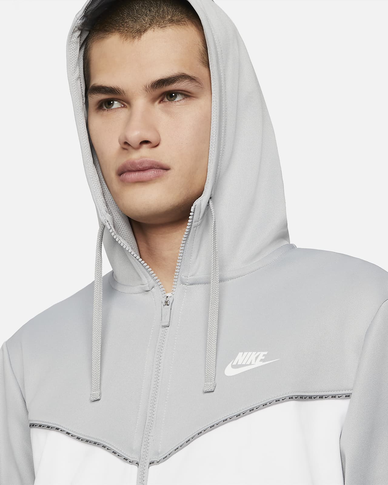 nike double knit graphic sportswear sweatshirt