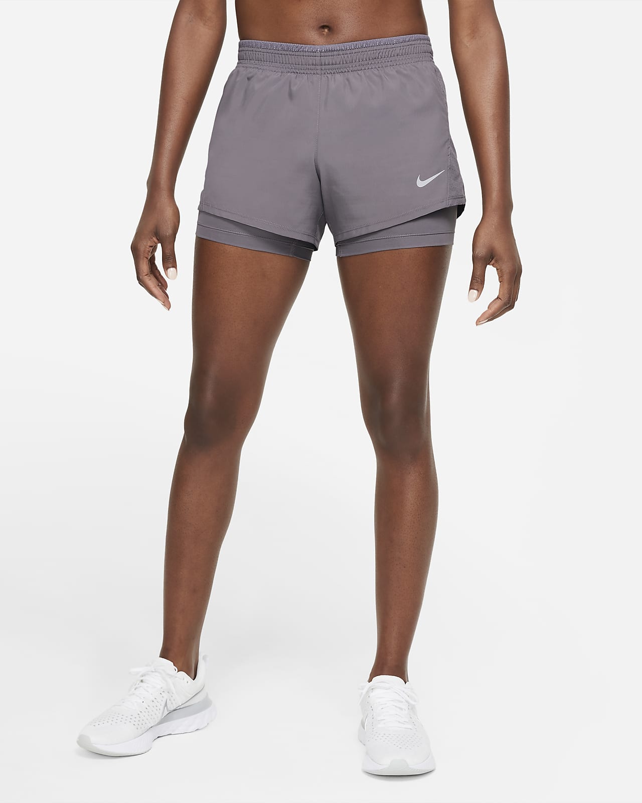 Nike 10K Women's 2-In-1 Running Shorts. Nike CH
