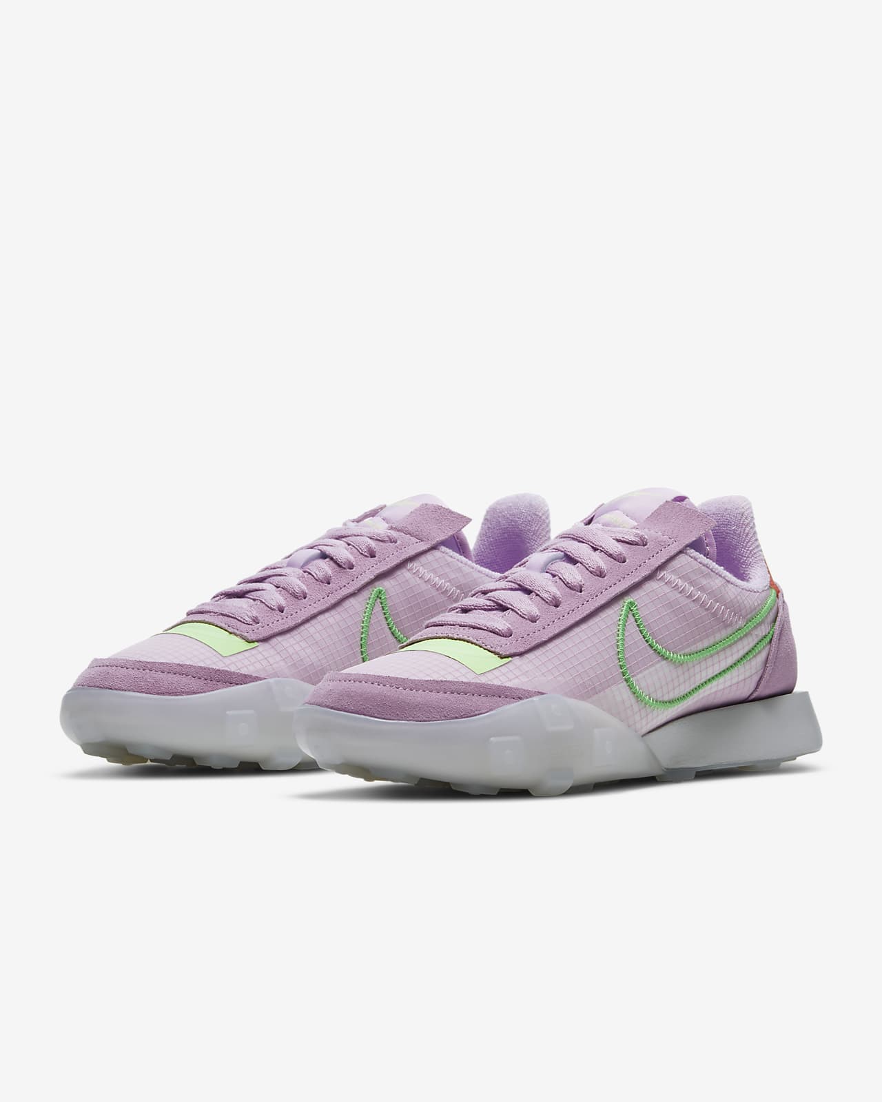nike waffle racer pink