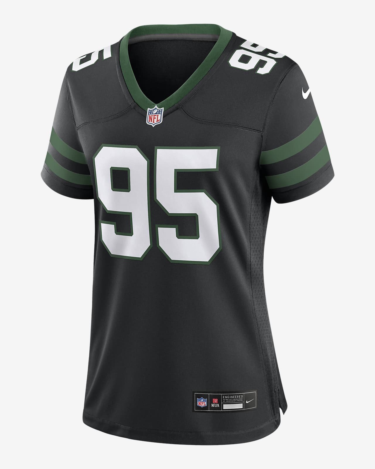 Jersey de fútbol americano Nike de la NFL Game para mujer Quinnen Williams New York Jets