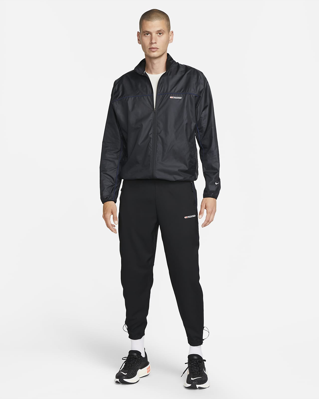 90s Nike Color Block Sweat/Track Suit Set Grey Tag Full Zip Jacket Pants L  VTG | eBay