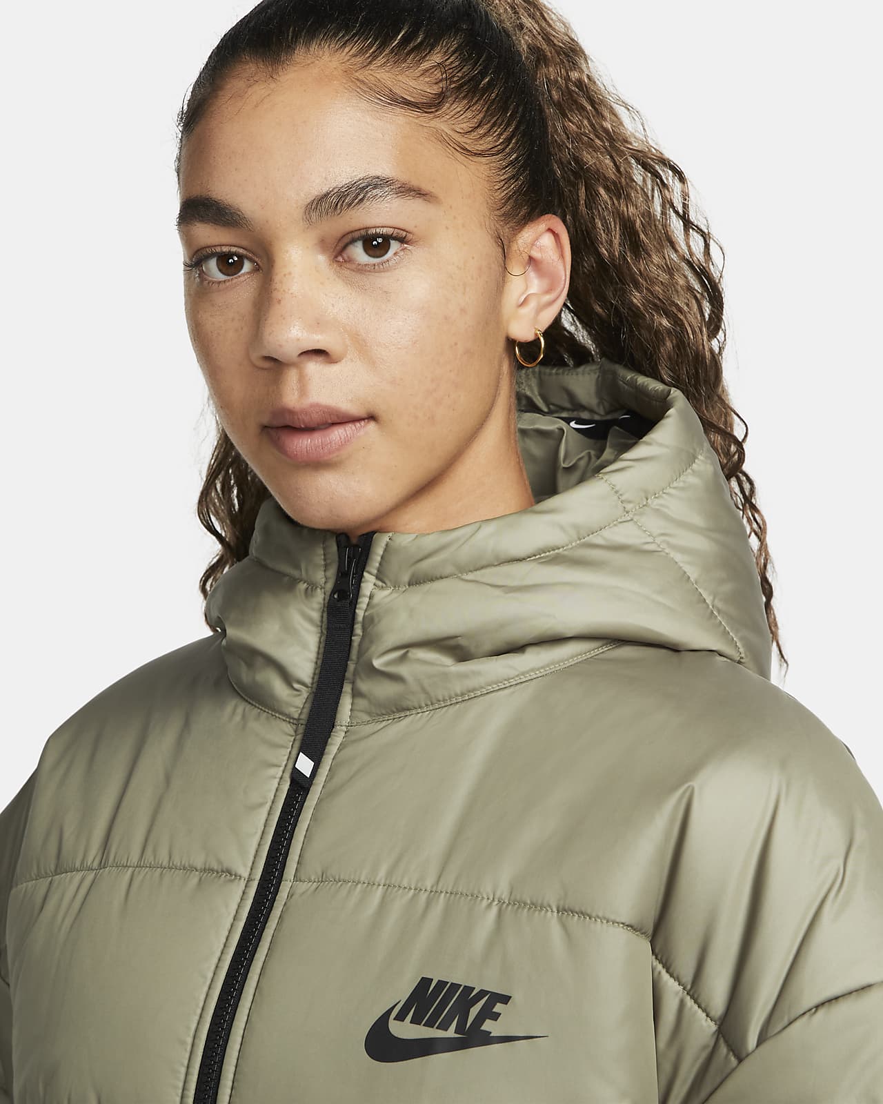 Rauw kennisgeving Commotie Nike Sportswear Therma-FIT Repel Women's Synthetic-Fill Hooded Parka. Nike  LU