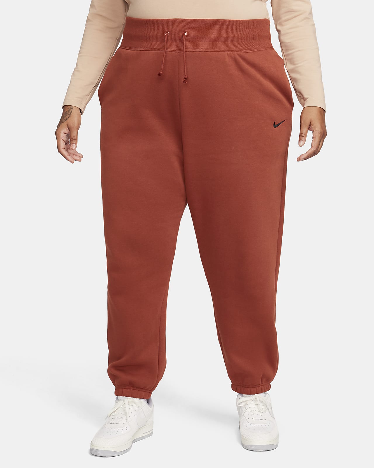 Nike Sportswear Phoenix Fleece Women's High-Waisted Oversized Sweatpants (Plus Size)