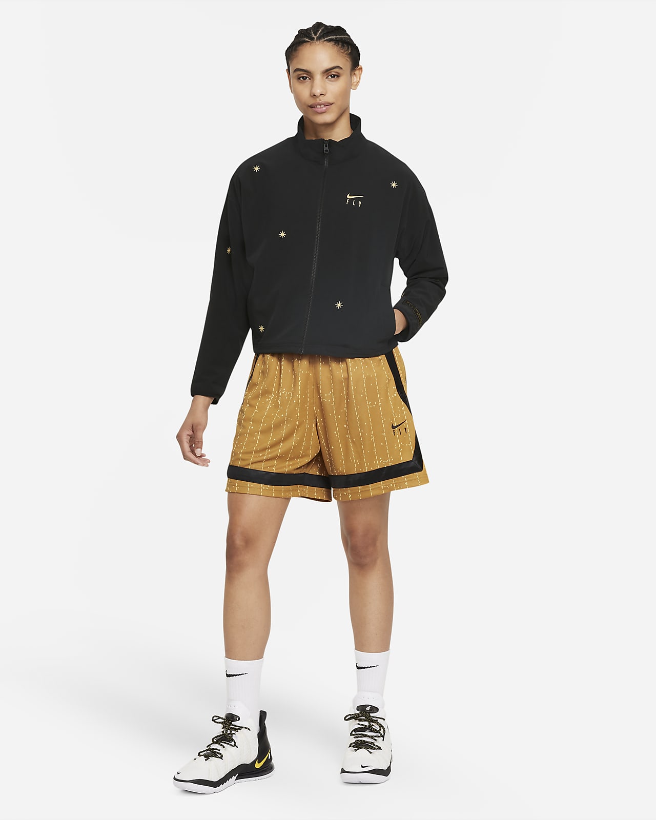 Nike DriFIT Swoosh Fly Women's Basketball Jacket. Nike HU