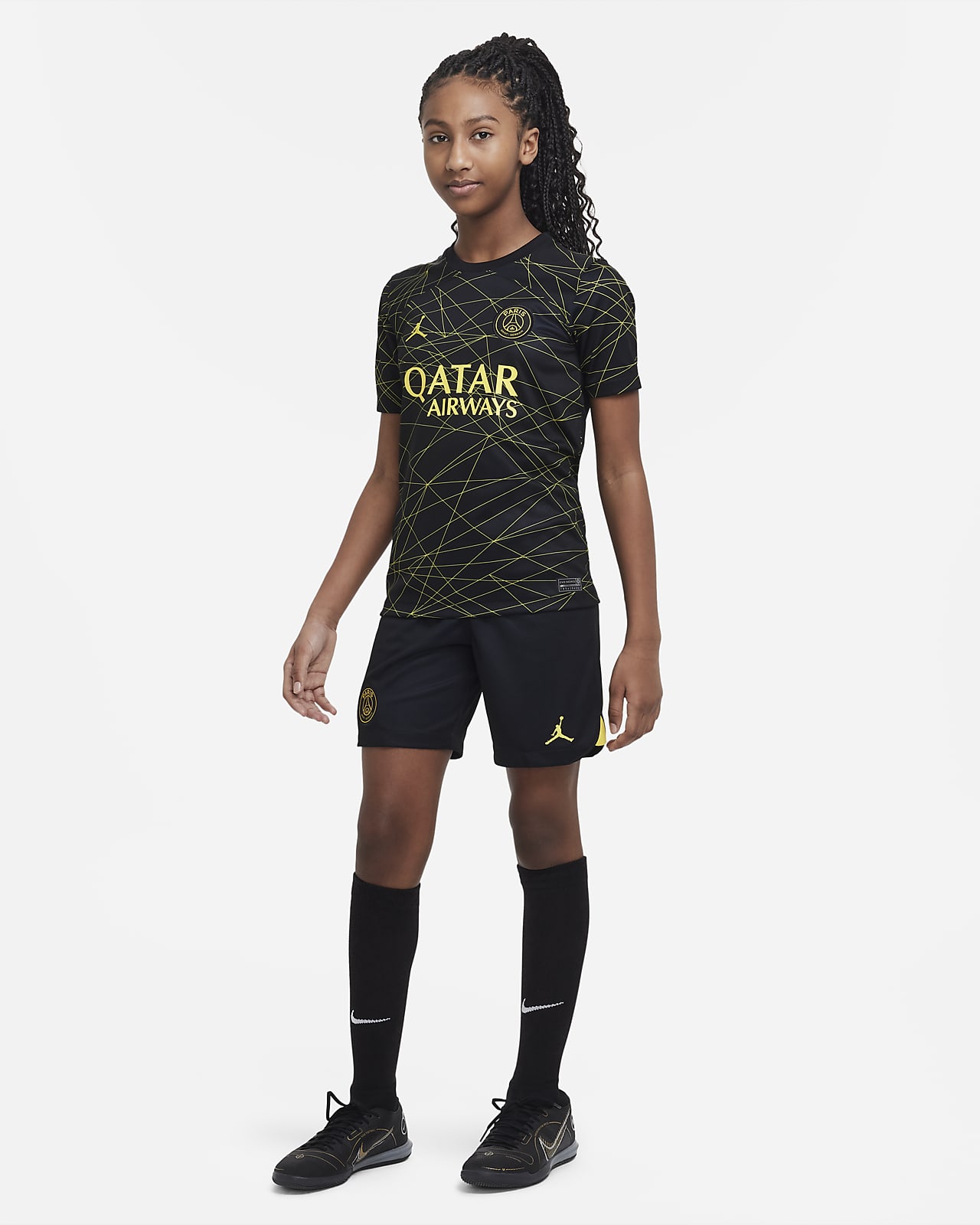 PSG Paris Saint-Germain Jordan Shorts Nike Football Soccer S 2022 2023  Fourth
