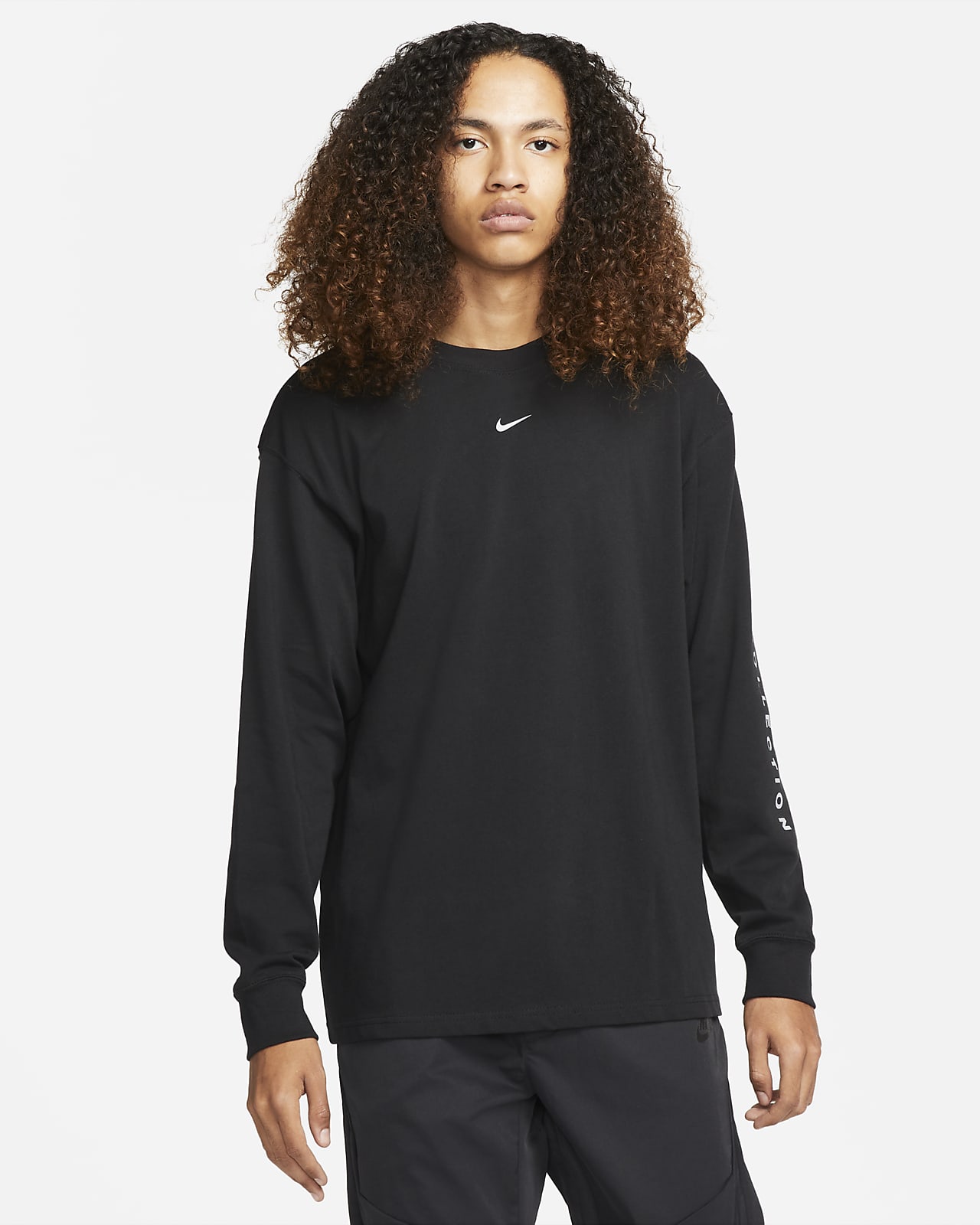 t shirt nike manica lunga